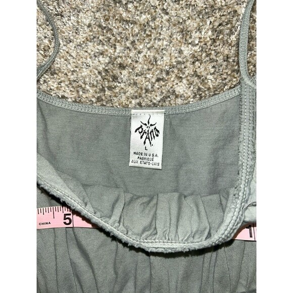 Prana Womens Spaghetti Strap Midi L Dress Lightweight Green - Picture 4 of 6